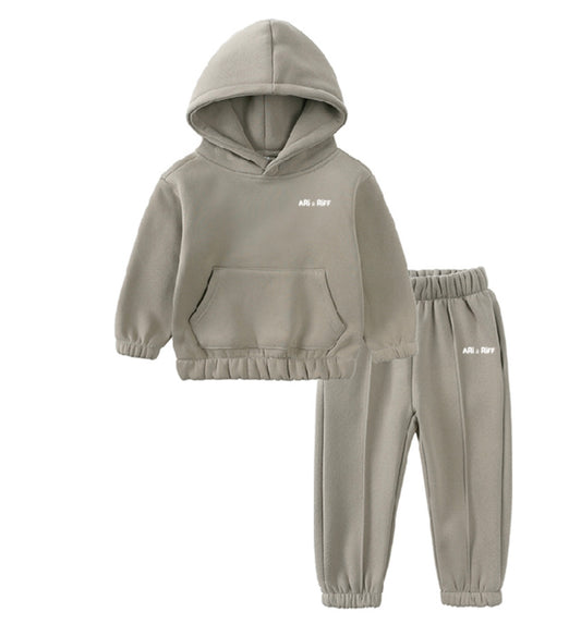 Olive Drift Tracksuit set
